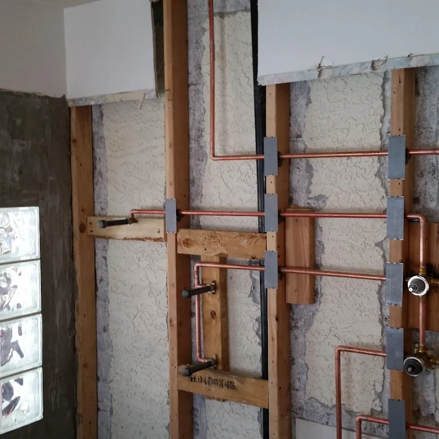 Copper pipe installation for Burst Pipe Repair in Babylon